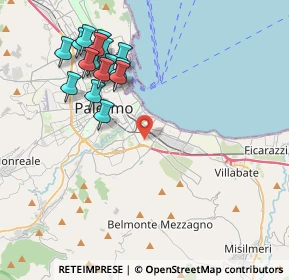 Mappa 90124 Palermo PA, Italia (4.80813)