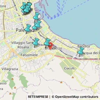 Mappa 90124 Palermo PA, Italia (3.28133)