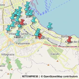 Mappa 90124 Palermo PA, Italia (3.0555)