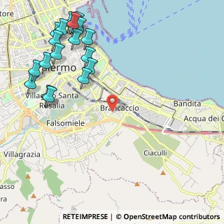 Mappa 90124 Palermo PA, Italia (3.24)