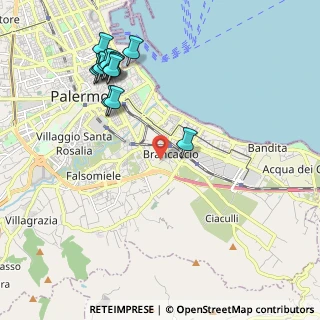 Mappa 90124 Palermo PA, Italia (2.62077)