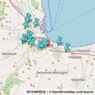 Mappa 90124 Palermo PA, Italia (3.99267)