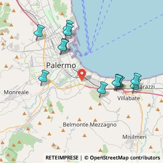 Mappa 90124 Palermo PA, Italia (4.87167)