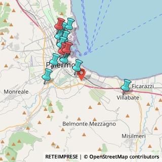Mappa 90124 Palermo PA, Italia (4.30077)