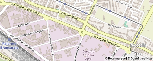 Mappa Palermo