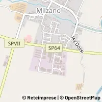Karte Milzano