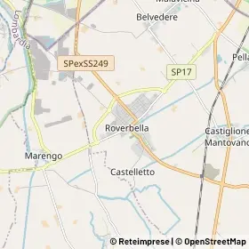 Mappa Roverbella