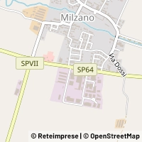 Map Milzano