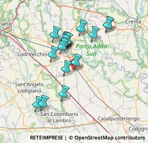Mappa Via Giovanni Falcone, 26817 San Martino In Strada LO, Italia (6.55882)