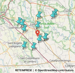 Mappa Via Giovanni Falcone, 26817 San Martino In Strada LO, Italia (6.36083)