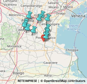 Mappa Via Porto, 35028 Piove di sacco PD, Italia (11.05417)