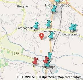 Mappa Via Porto, 35028 Piove di sacco PD, Italia (2.26545)