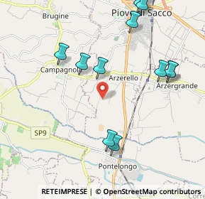 Mappa Via Porto, 35028 Piove di sacco PD, Italia (2.4225)