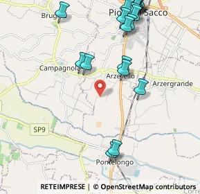 Mappa Via Porto, 35028 Piove di sacco PD, Italia (2.59)