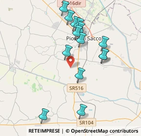 Mappa Via Porto, 35028 Piove di sacco PD, Italia (3.84071)