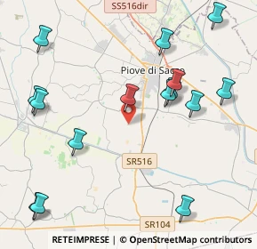 Mappa Via Porto, 35028 Piove di sacco PD, Italia (5.054)