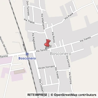 Mappa Via Torino, 14, 10080 Bosconero TO, Italia, 10080 Bosconero, Torino (Piemonte)