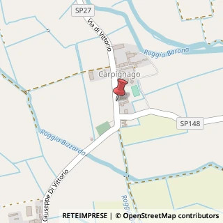 Mappa Via dei Platani, 8, 27010 Giussago, Pavia (Lombardia)