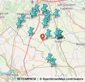 Mappa Via A. de Gasperi, 37060 Trevenzuolo VR, Italia (7.5945)