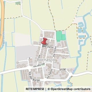 Mappa Via Dante, 8, 27010 Bornasco, Pavia (Lombardia)