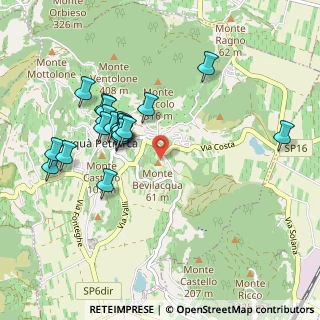 Mappa Via Montericco, 35032 Arquà Petrarca PD, Italia (0.92)
