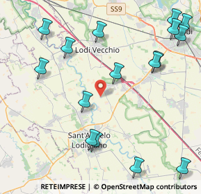 Mappa Cascina Colombera, 26851 Borgo San Giovanni LO, Italia (5.34125)