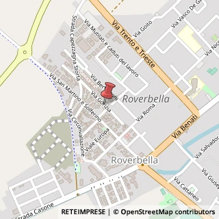 Mappa Via Gorizia, 20, 46048 Roverbella MN, Italia, 46048 Roverbella, Mantova (Lombardia)