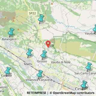 Mappa Strada Provinciale, 10070 Grosso TO, Italia (3.59364)