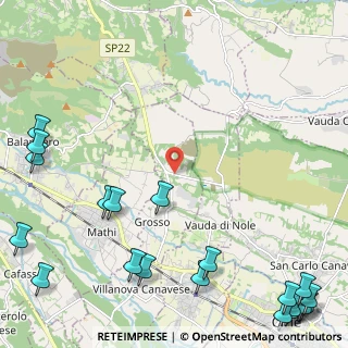 Mappa Strada Provinciale, 10070 Grosso TO, Italia (3.696)