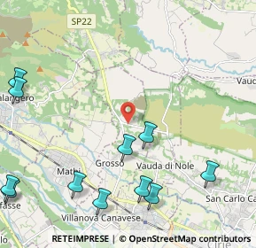 Mappa Strada Provinciale, 10070 Nole TO, Italia (3.03917)