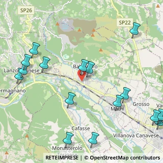 Mappa Stradale Lanzo, 10070 Balangero TO, Italia (2.89)