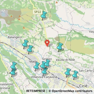 Mappa Strada Ciriè, 10075 Mathi TO (2.7)