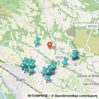 Mappa Strada Ciriè, 10075 Mathi TO (1.208)