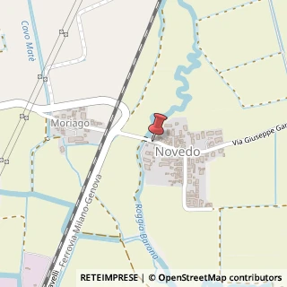 Mappa Via Giuseppe Garibaldi, 2, 27010 Giussago, Pavia (Lombardia)