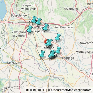 Mappa Bovolone, 37051 Bovolone VR, Italia (9.67467)