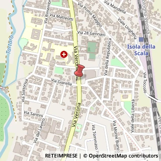 Mappa Piazzale Kennedy, 14, 37068 Isola della Scala, Verona (Veneto)