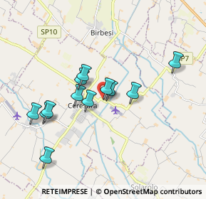 Mappa Via Tezze, 46040 Ceresara MN, Italia (1.5975)