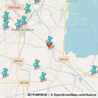Mappa Via dei Tigli, 35020 Codevigo PD, Italia (6.87364)