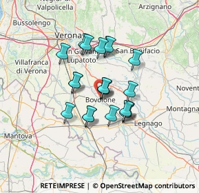 Mappa Via Valerio Catullo, 37057 Bovolone VR, Italia (9.9915)