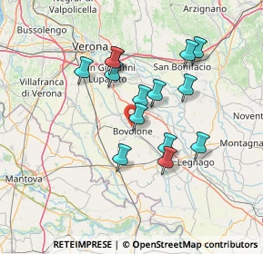 Mappa Via Valerio Catullo, 37057 Bovolone VR, Italia (12.12071)