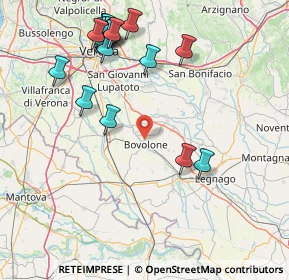 Mappa Via Valerio Catullo, 37057 Bovolone VR, Italia (18.988)