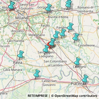 Mappa Via Case Nuove, 26854 Pieve Fissiraga LO, Italia (20.31313)