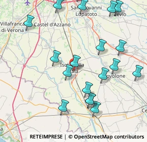 Mappa Via Allende Salvatore, 37063 Isola della Scala VR, Italia (9.5395)