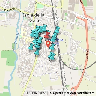 Mappa Via Allende Salvatore, 37063 Isola della Scala VR, Italia (0.29615)