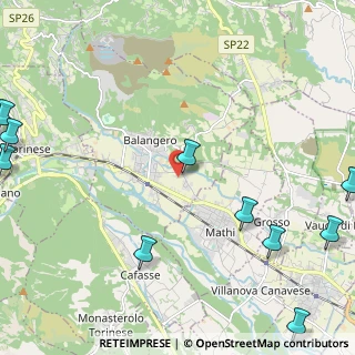 Mappa Via Banna, 10070 Balangero TO, Italia (3.51091)