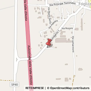 Mappa Via Umberto I°, 147, 10090 Foglizzo, Torino (Piemonte)