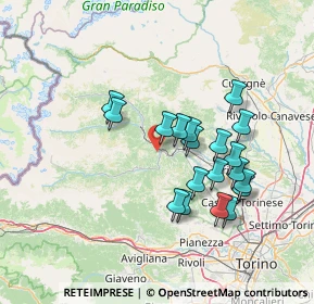 Mappa Via Malerba, 10070 Traves TO, Italia (12.89211)