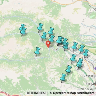 Mappa Via Malerba, 10070 Torino TO, Italia (7.989)