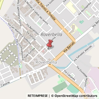 Mappa Via M. Grappa, 42, 46048 Roverbella, Mantova (Lombardia)