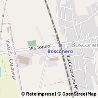 Hartă Bosconero